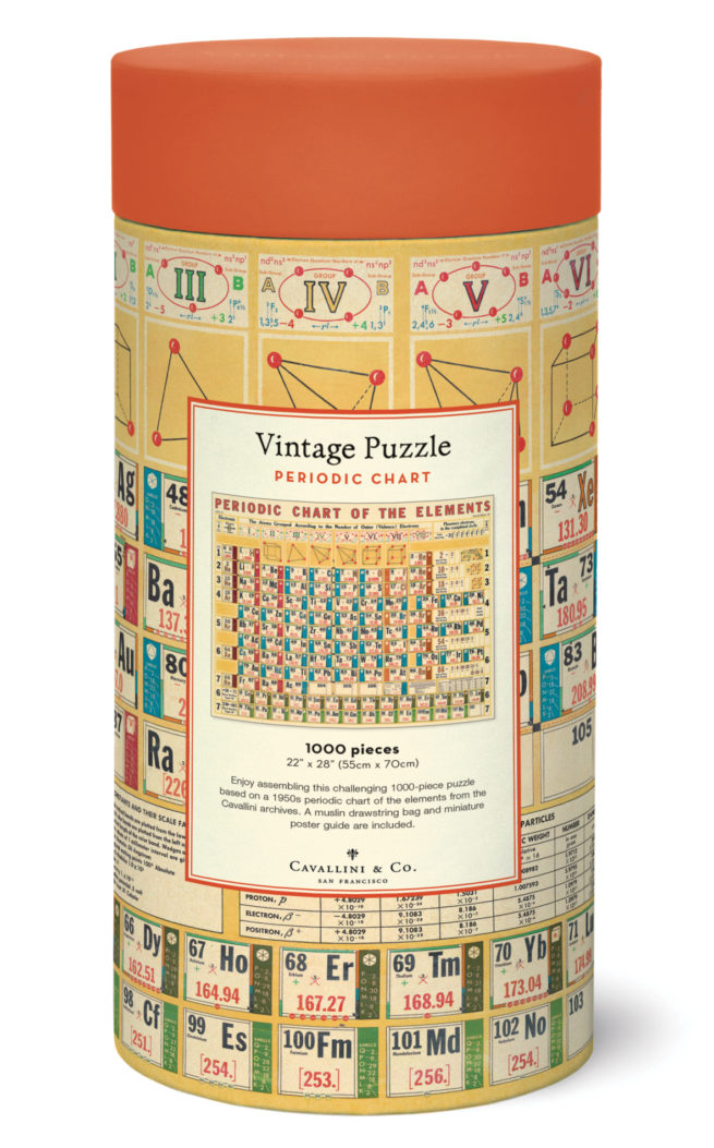 Cavallini - 1000 Pc Puzzle Periodic Chart - Image 2