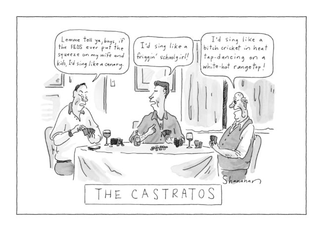 The New Yorker Card - Castratos