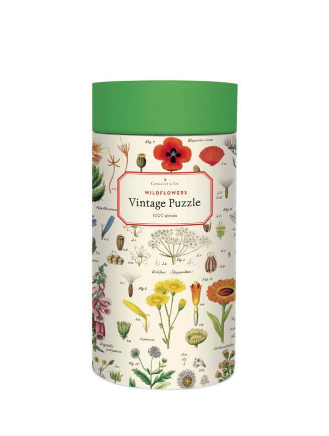 Cavallini - 1000 Pc Puzzle Wildflowers