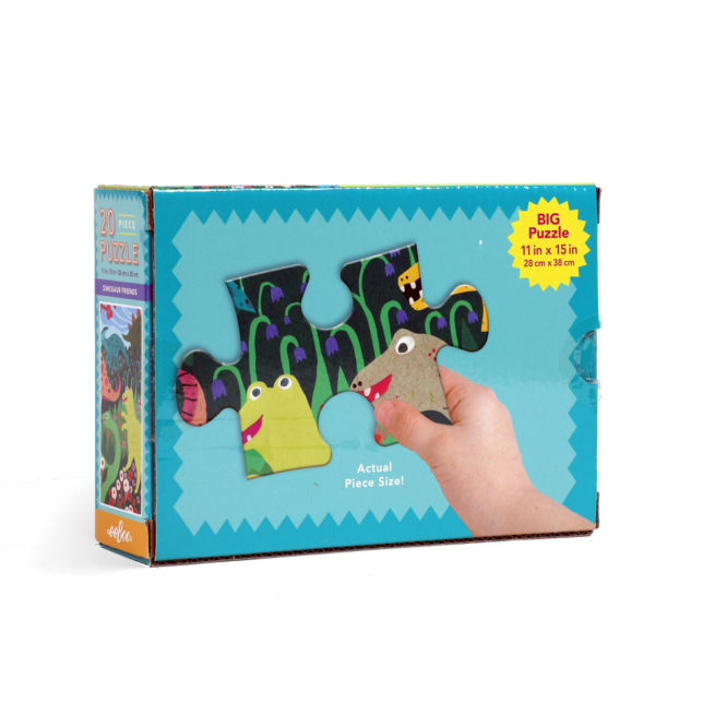 eeBoo 20 Pc Puzzle - Dinosaur Friends - Image 2