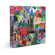 eeBoo 1000 Pc Puzzle - London Life