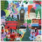 eeBoo 1000 Pc Puzzle - London Life - Image 2