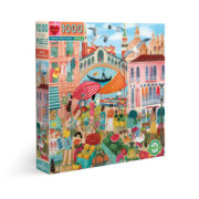 eeBoo 1000 Pc Puzzle - Venice Market