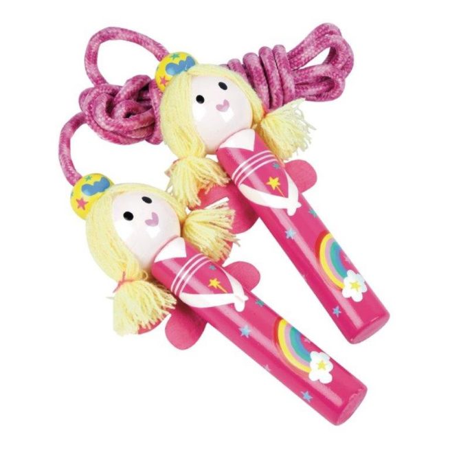 Floss & Rock Skipping Rope - Rainbow Fairy