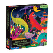 Mudpuppy 500 Pc Glow in Dark Puzzle - Dinosaurs