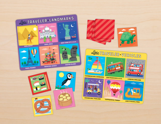Mudpuppy Game Little Traveller Bingo - Image 3