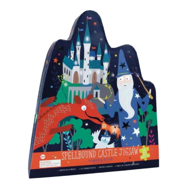 Floss & Rock 40 Pc Shaped Jigsaw Puzzle Spellbound