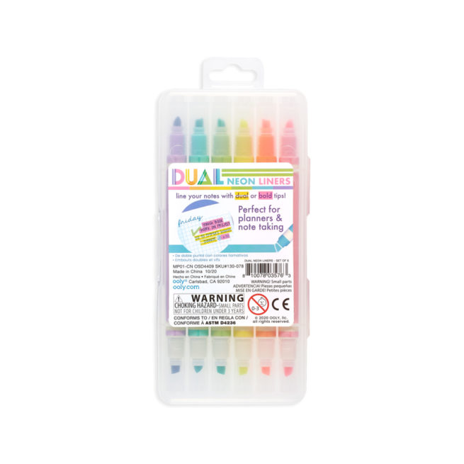 Ooly Highlighters - Dual Liner Double Ended - Image 2