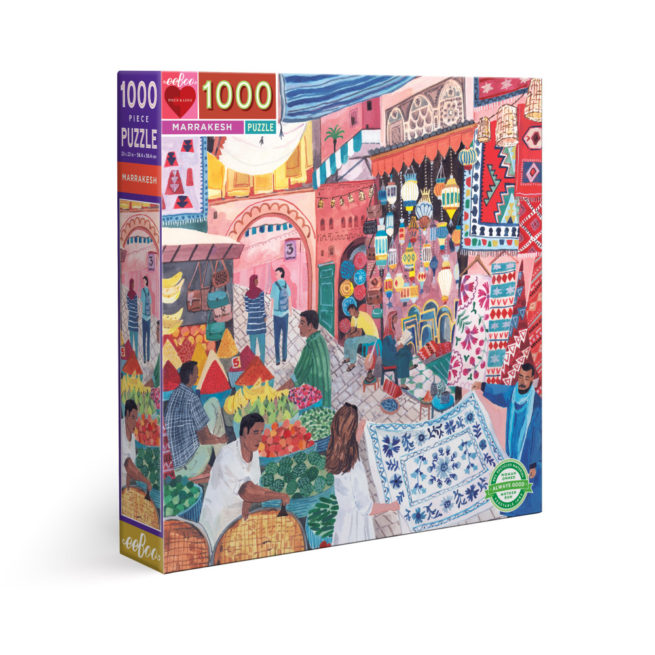 eeBoo 1000 Pc Puzzle - Marrakesh