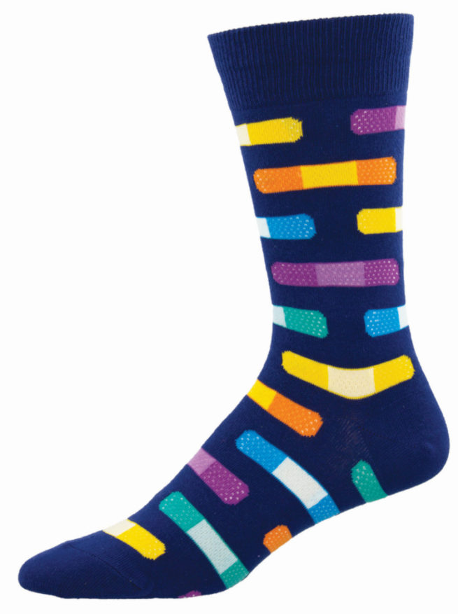 Socksmith Mens Socks - Brightest Bandages