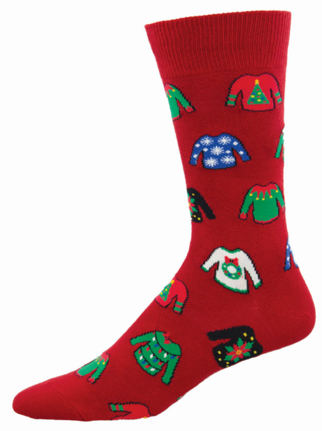Socksmith Mens Socks Christmas - Ugly Sweaters