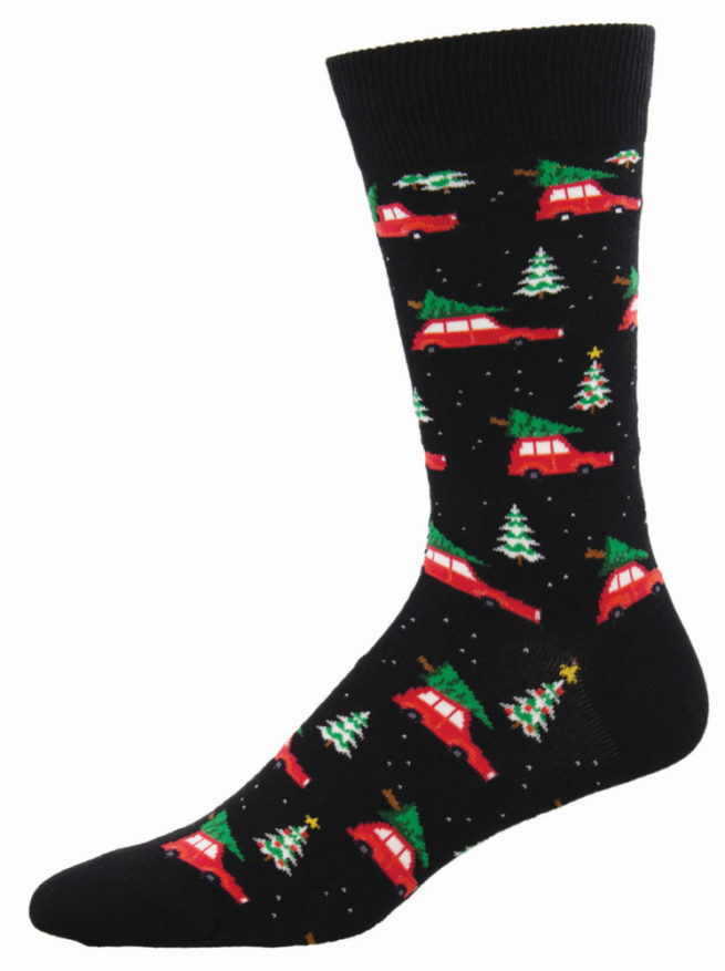 Socksmith Mens Socks Christmas - Cars