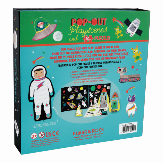 Floss & Rock Pop Out Playscene - Space - Image 2
