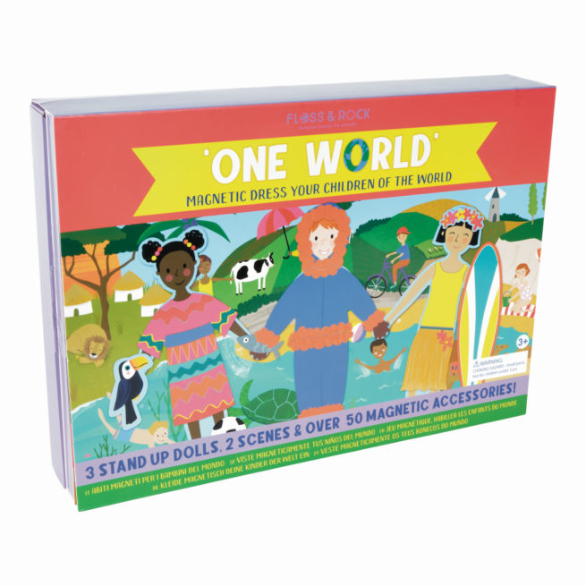 Floss & Rock Magnetic Dress Up - Children of the World