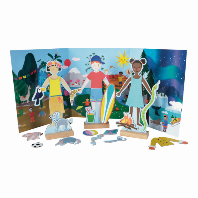 Floss & Rock Magnetic Dress Up - Children of the World - Image 3