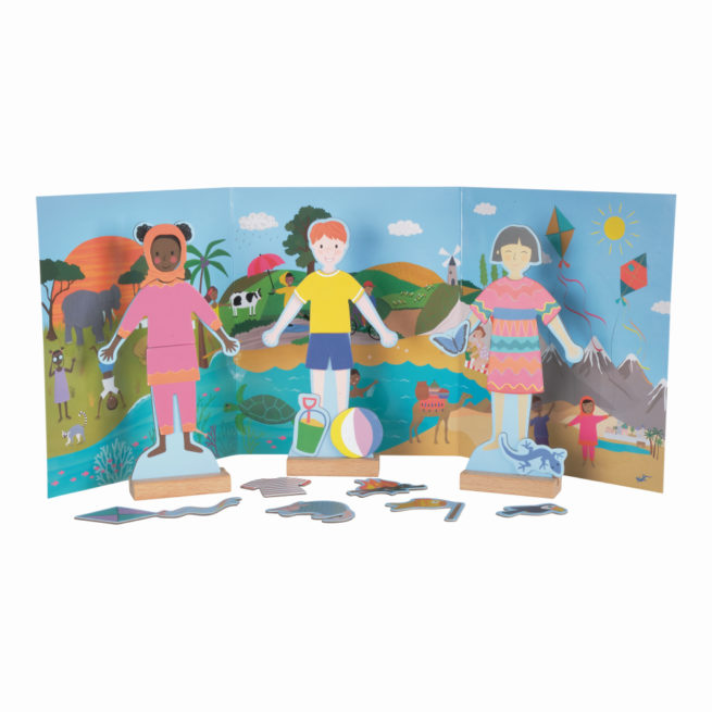 Floss & Rock Magnetic Dress Up - Children of the World - Image 4