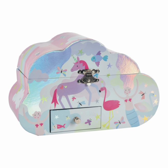 Floss & Rock Musical Jewellery Box - Fantasy Cloud