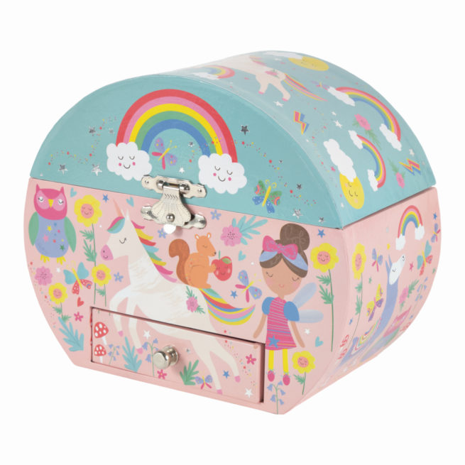 Floss & Rock Musical Jewellery Box - Rainbow Fairy
