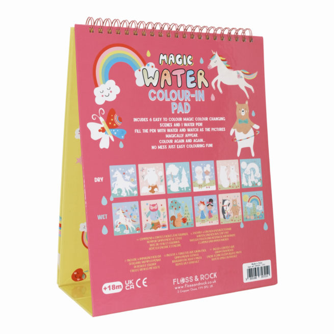 Floss & Rock Magic Water Colouring Flipbook - Rainbow Fairy - Image 3