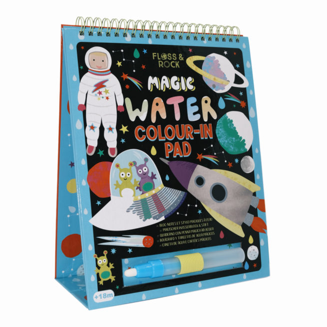 Floss & Rock Magic Water Colouring Flipbook - Space