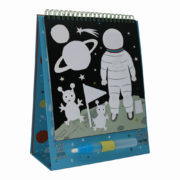 Floss & Rock Magic Water Colouring Flipbook - Space - Image 2