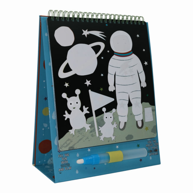 Floss & Rock Magic Water Colouring Flipbook - Space - Image 2