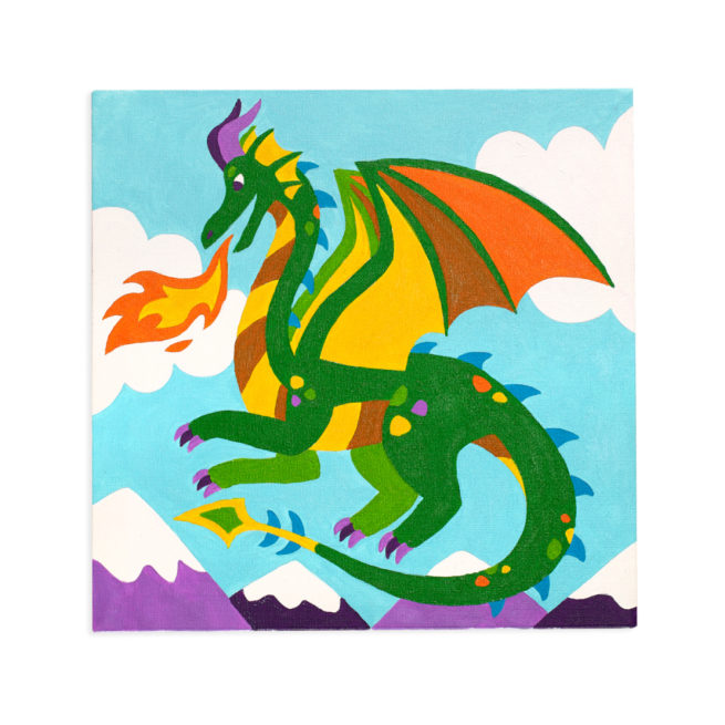 Ooly Paint By Numbers - Dragon - Image 6