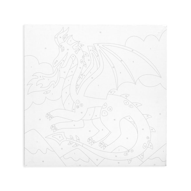 Ooly Paint By Numbers - Dragon - Image 5