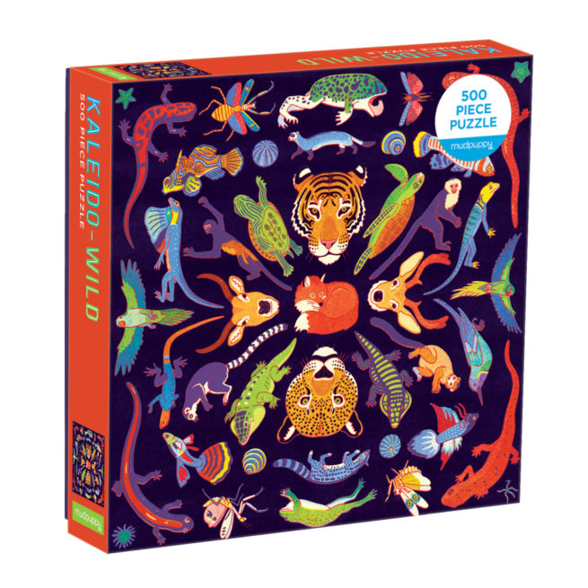 Mudpuppy 500 Pc Puzzle - Kaleido Wild