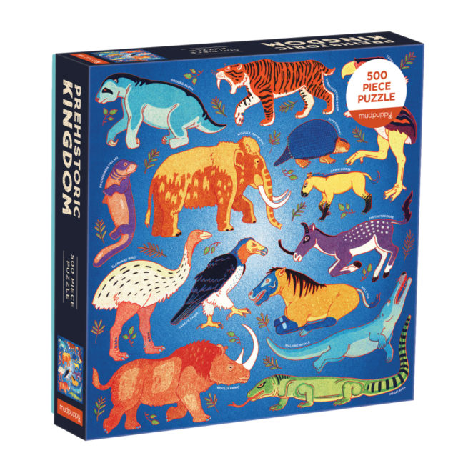 Mudpuppy 500 Pc Puzzle - Prehistoric Kingdom
