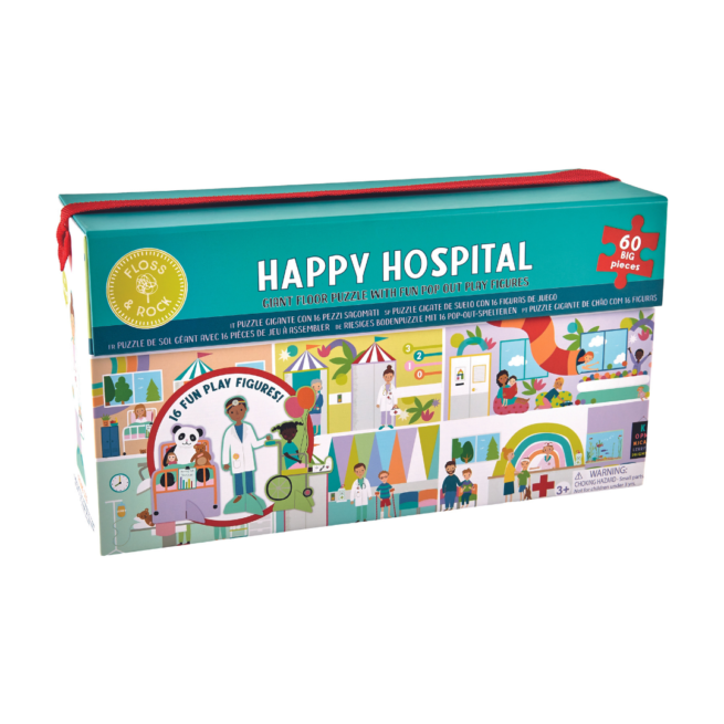 Floss & Rock 60 Pc Floor Puzzle - Hospitals
