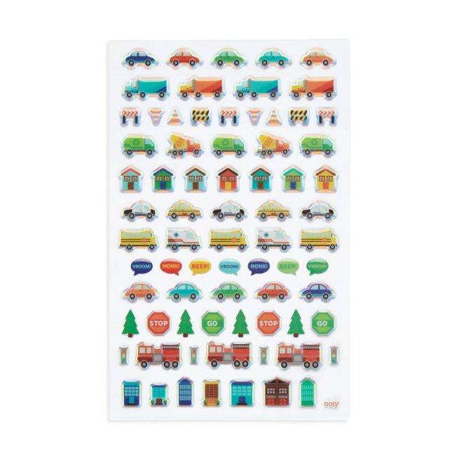 Ooly Stickers Stickiville - Wheels