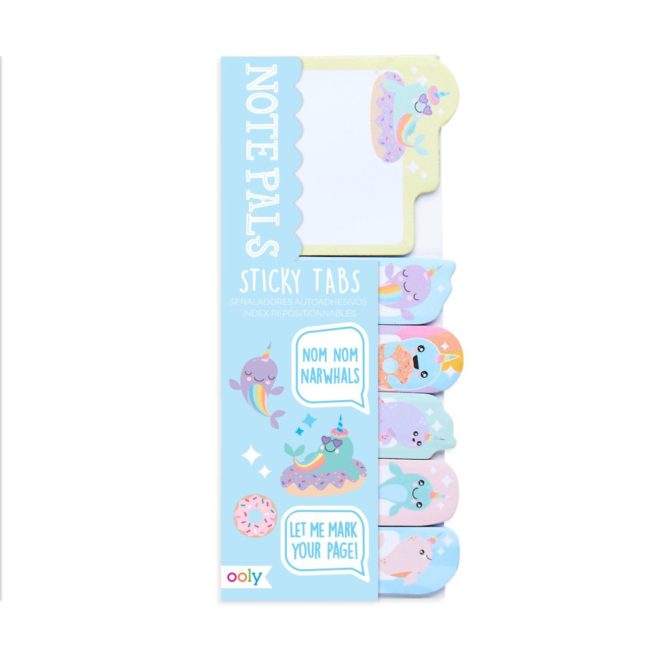 Ooly Sticky Note Pals - Nom Nom Narwhals