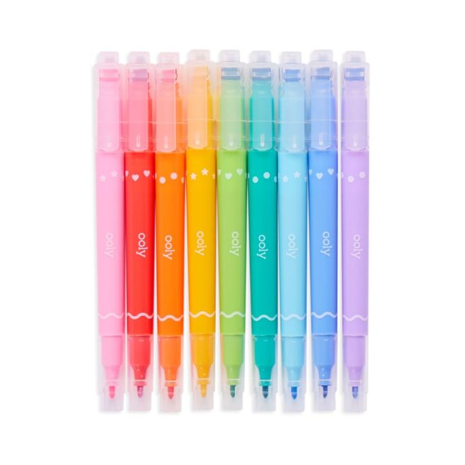 Ooly Double Ended Markers - Confetti Stamp - Image 2