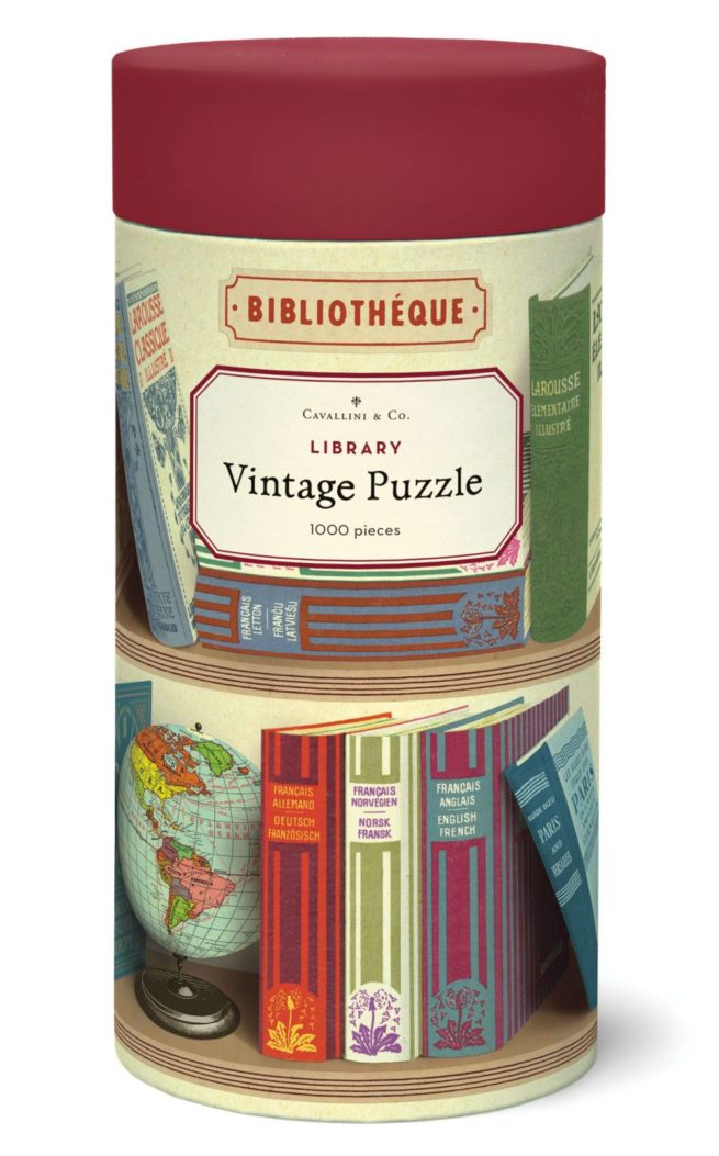 Cavallini - 1000 Pc Puzzle Library Books