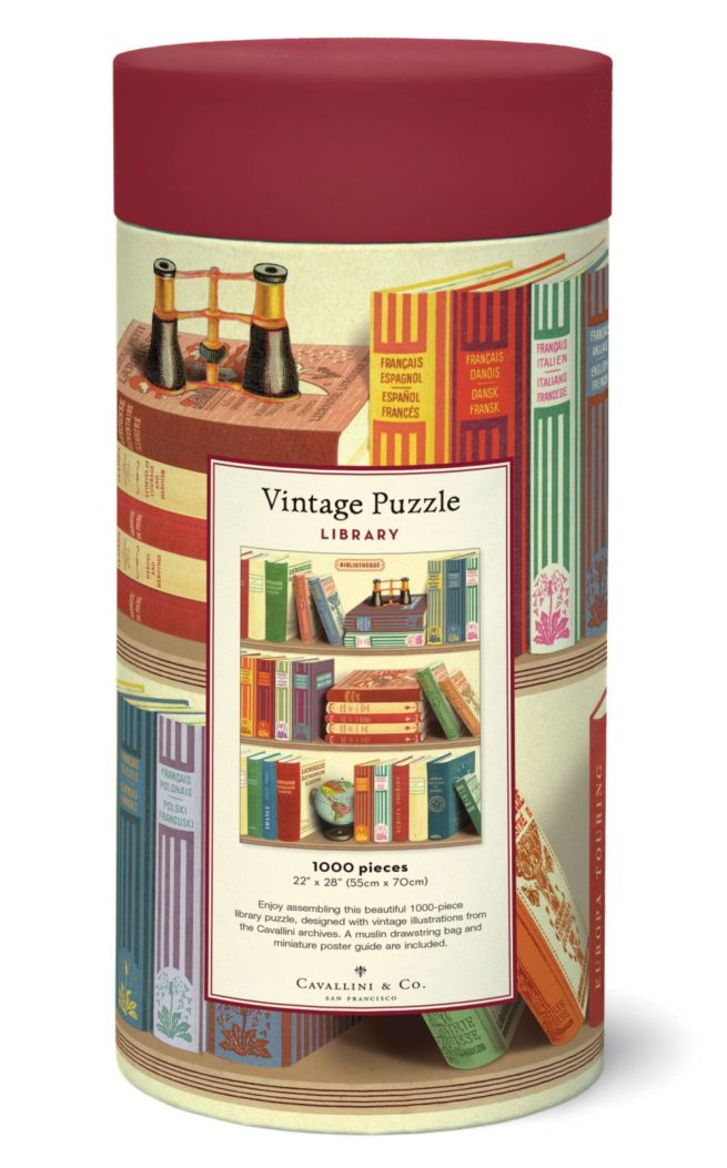 Cavallini - 1000 Pc Puzzle Library Books - Image 3