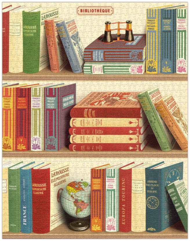 Cavallini - 1000 Pc Puzzle Library Books - Image 2
