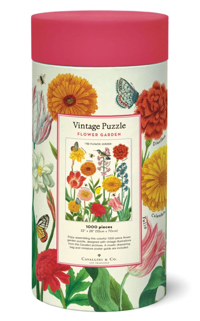 Cavallini - 1000 Pc Puzzle Flower Garden - Image 2