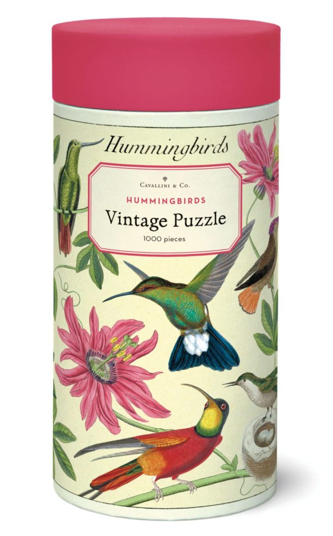 Cavallini - 1000 Pc Puzzle Hummingbird