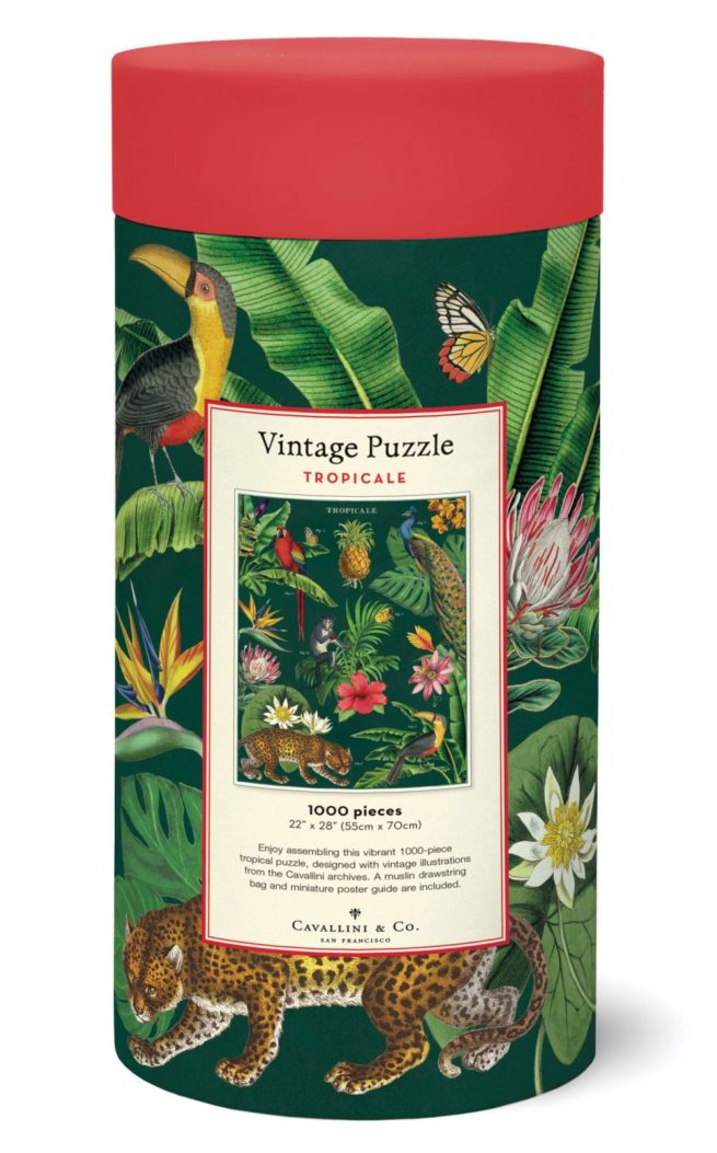 Cavallini - 1000 Pc Puzzle Tropicale - Image 3