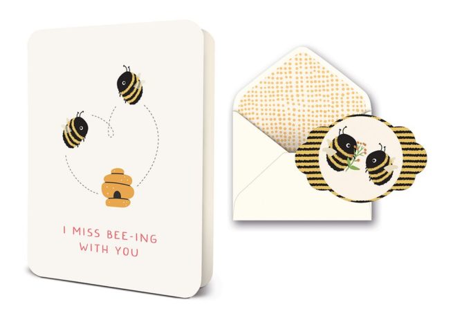 Studio Oh Card - I Miss Bee-ing With You
