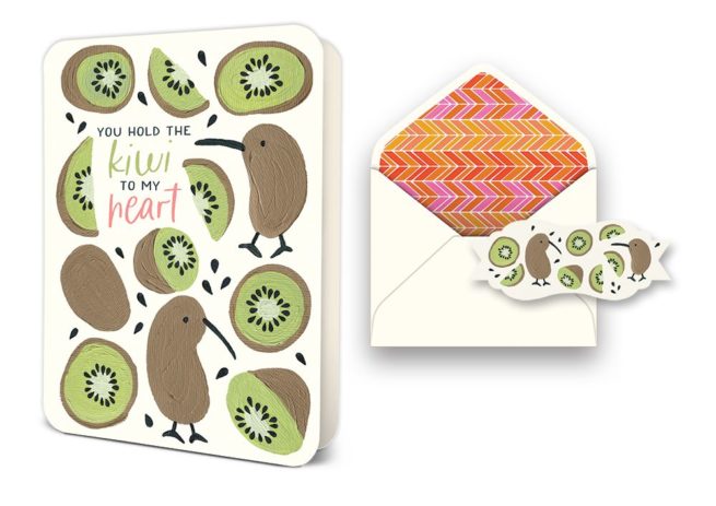 Studio Oh Card - Kiwi to my Heart