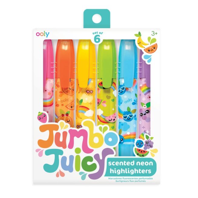 Ooly Highlighters - Jumbo Juicy Scented/6