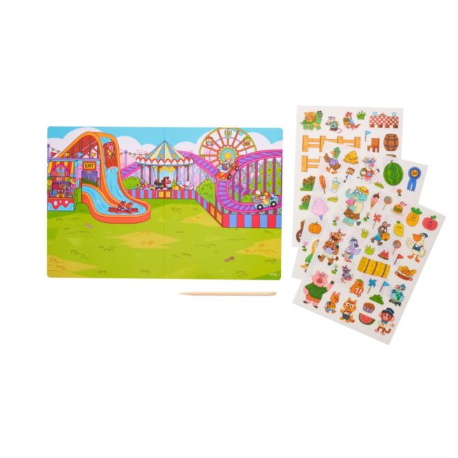 Ooly Transfer Sticker Set - Day at the Fair - Image 2