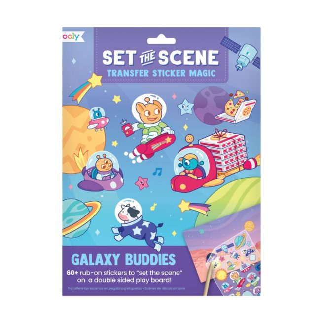 Ooly Transfer Sticker Set - Galaxy Buddies