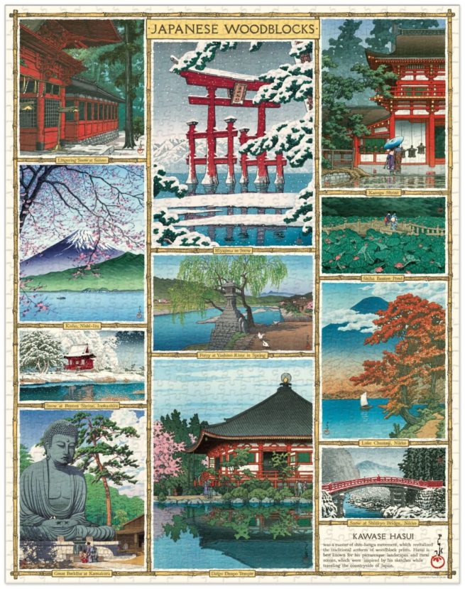 Cavallini - 1000 Pc Puzzle Japanese Woodblocks - Image 3