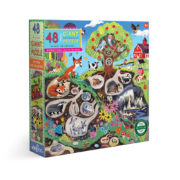 eeBoo 48 Pc Puzzle - Within the Country