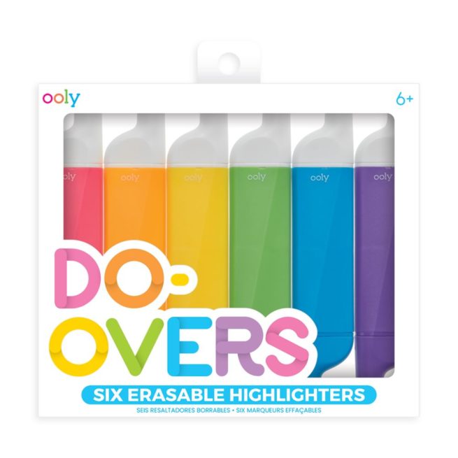 Ooly Highlighters Do-Overs Erasable