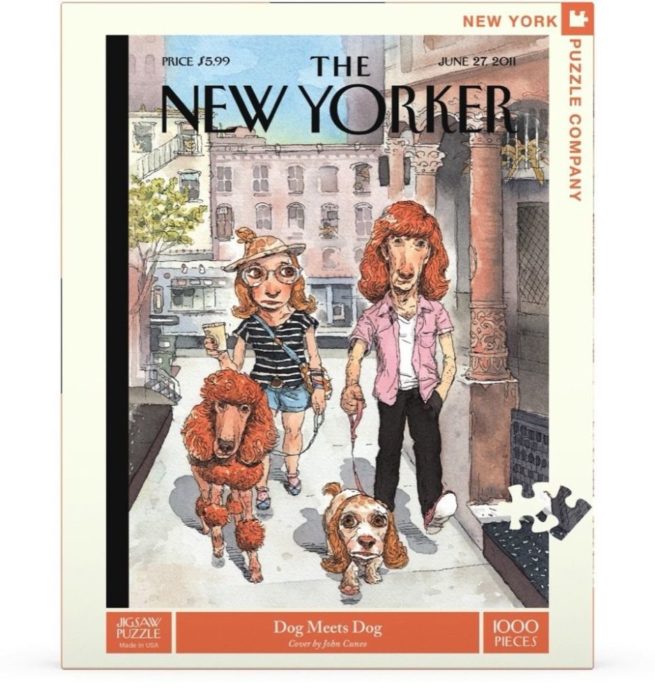 NYPC 1000 Pc Puzzle - Puzzle Dog Meets Dog