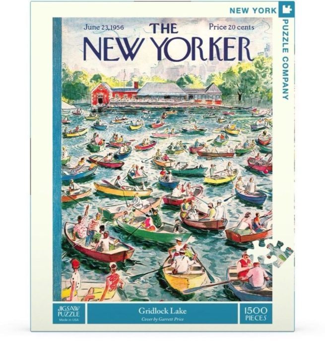 NYPC 1500 Pc Puzzle - Gridlock Lake